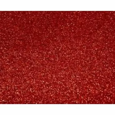 Фоамиран Глиттерный, лист 20х30 см, цвет красный 012