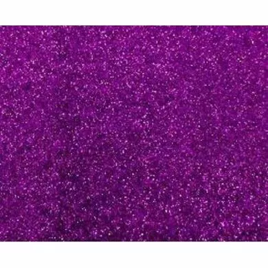 Фоамиран Глиттерный, лист 20х30 см, цвет фиолетовый
