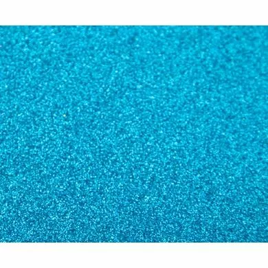 Фоамиран Глиттерный, лист 20х30 см, цвет голубой